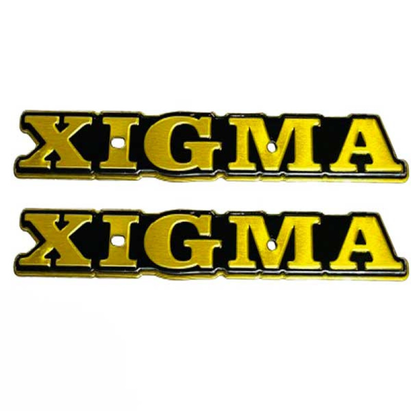 آرم روی باک موتور سیکلت وارون مدل A-82-XIGMA-GLD مناسب برای هوندا