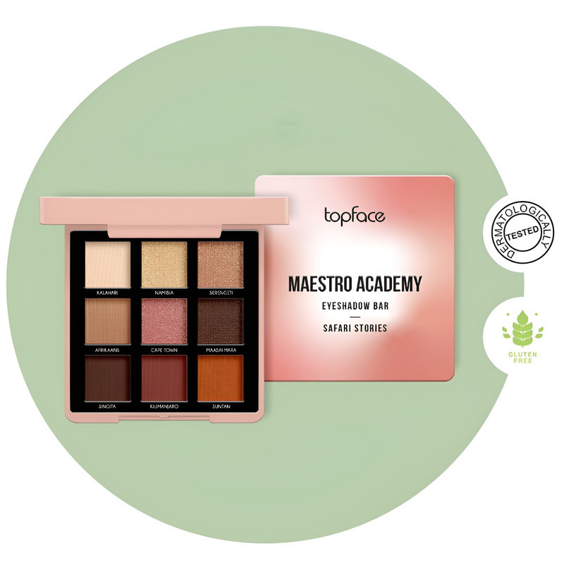 پالت سایه چشم تاپ‌ فیس مدل Maestro Academy شماره 002