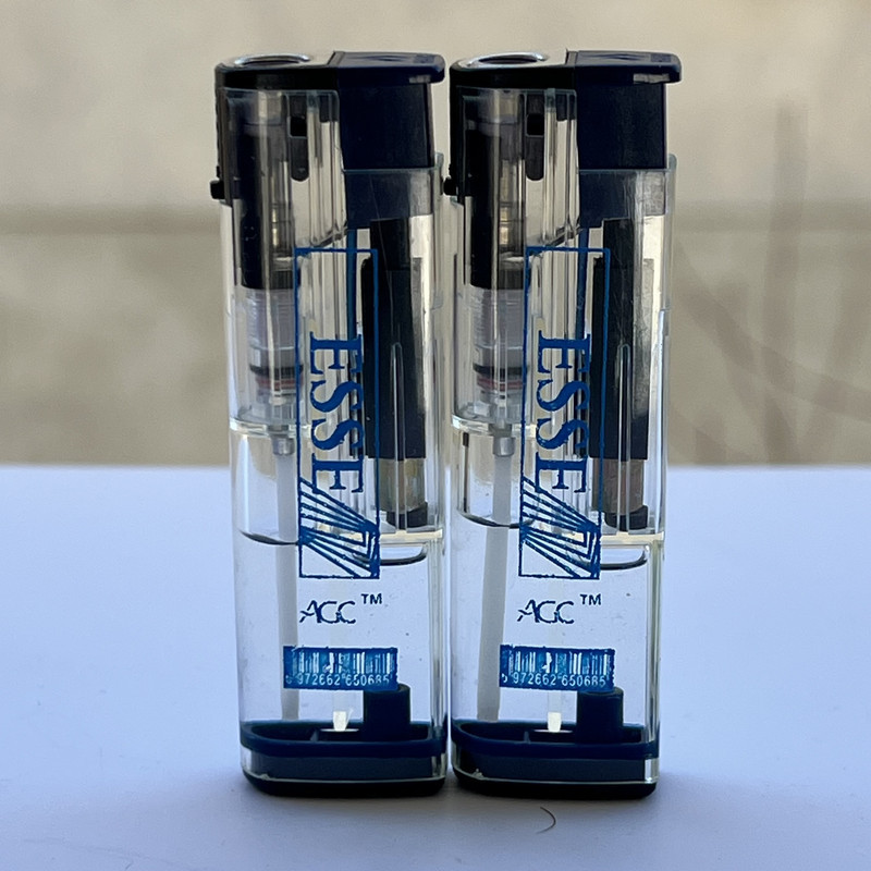 فندک گازی ای سی سی مدل ESSE کد 3906 بسته 2 عددی
