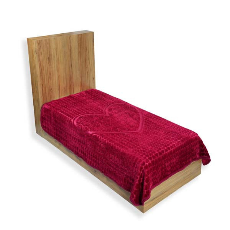 پتو 1 نفر نساجی لاله مهرگان مدل الوان کُره سایز 210x160x2 سانتی‌متر