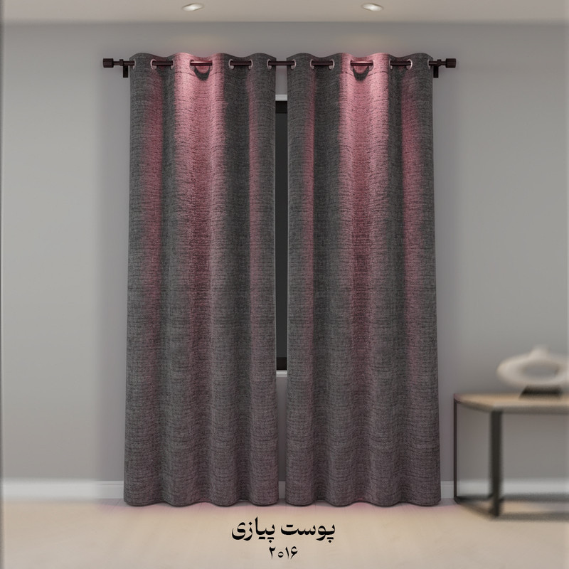 والان پرده مدل مخمل سایز 280x140 سانتی‌متر