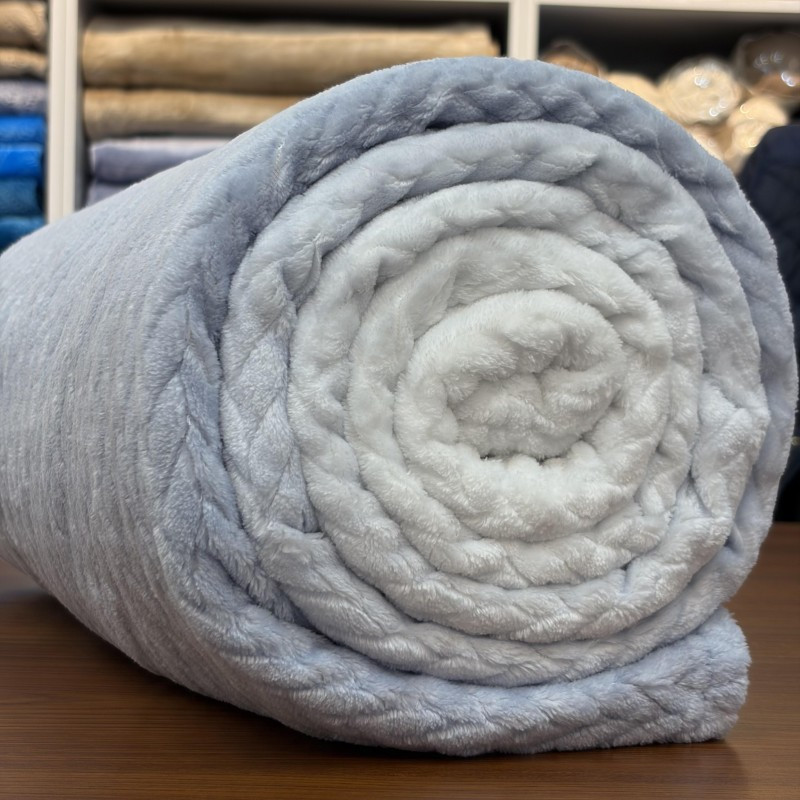 پتو 2 نفره تیلار تک مدل ژاکارد آبرنگی 350G سایز 220x200 سانتی‌متر