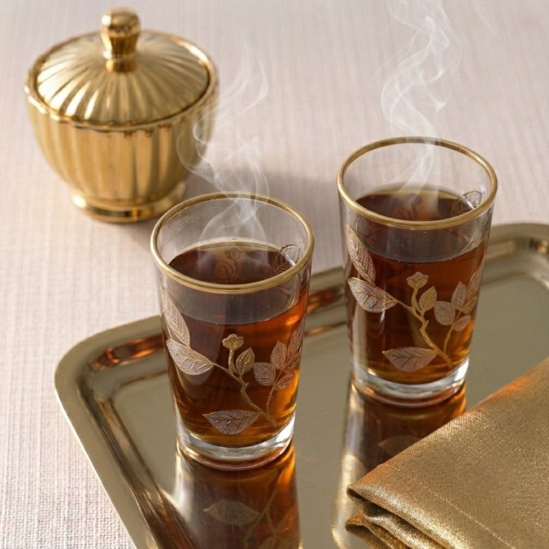 استکان انگلیش هوم مدل Bahar Dali بسته 6 عددی