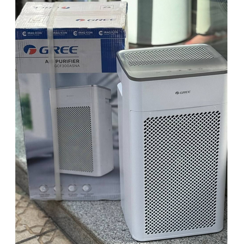 دستگاه تصفیه کننده هوا خانگی سه مرحله ای گری مدل GCF300ASNA