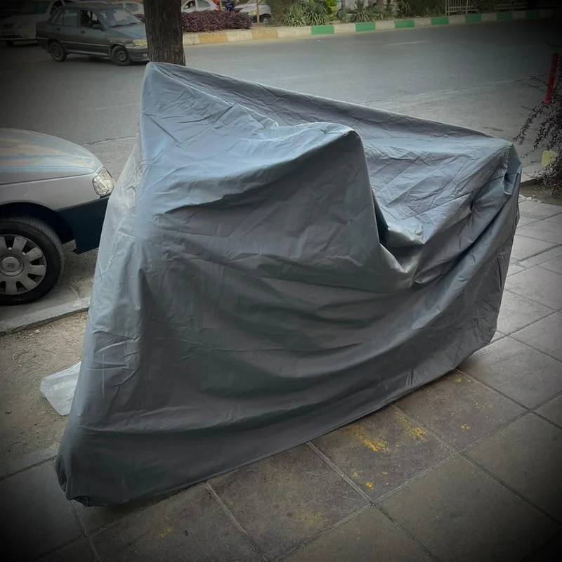 چادر موتور سیکلت رویال اسپرت مدل ضدآب مناسب برای TVS Boxer 150cc