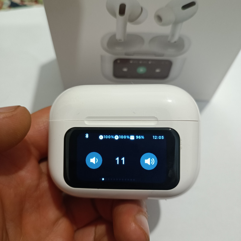 هدفون بلوتوثی مدل 8455ا airpods pro screen 2024