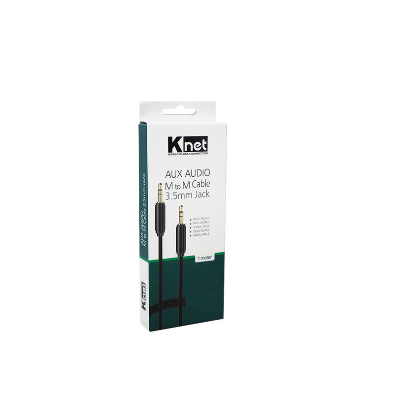کابل AUX کی نت مدل K-CSAUX010 به طول 1 متر
