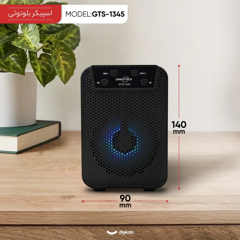 اسپیکر بلوتوثی  قابل حمل گریت نایس مدل GTS-1345