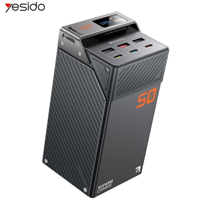 پاوربانک 22.5 وات یسیدو مدل YP63 ظرفیت 50000 میلی آمپر ساعت