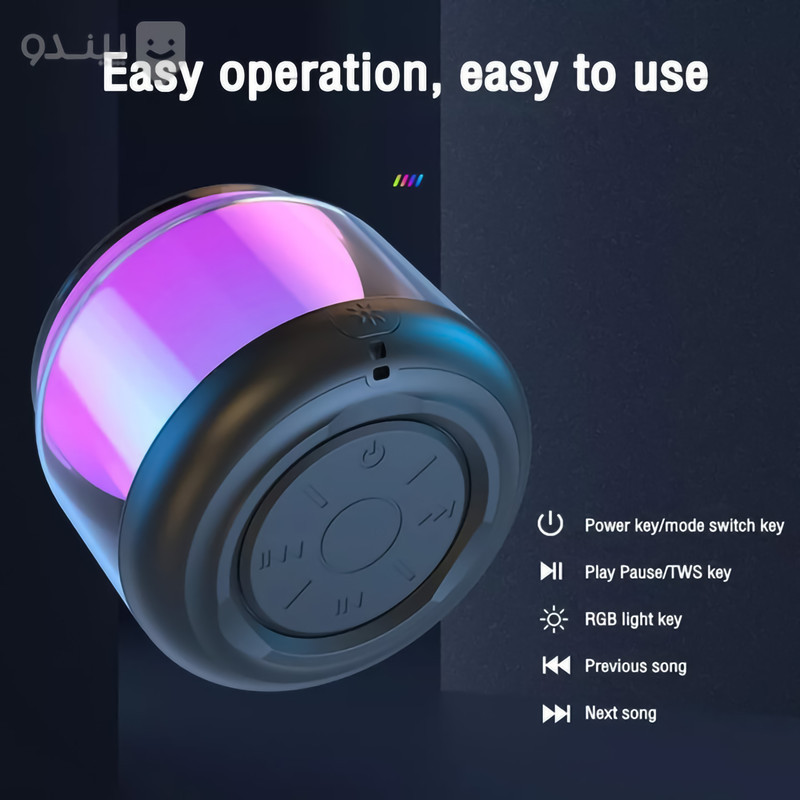 اسپیکر بلوتوثی قابل حمل مدل S-100