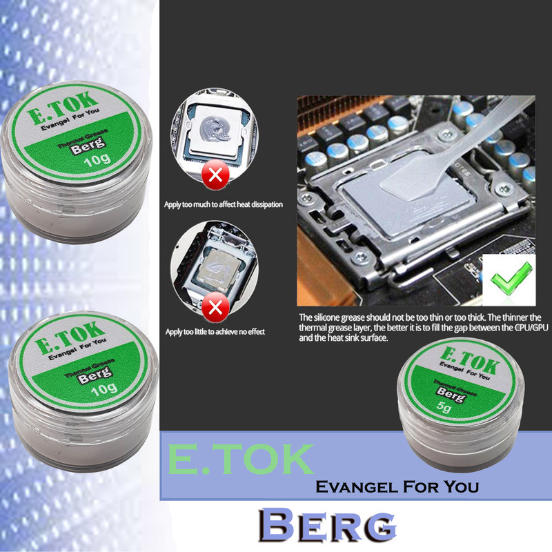 خمیر سیلیکون ایتوک مدل Berg -10g