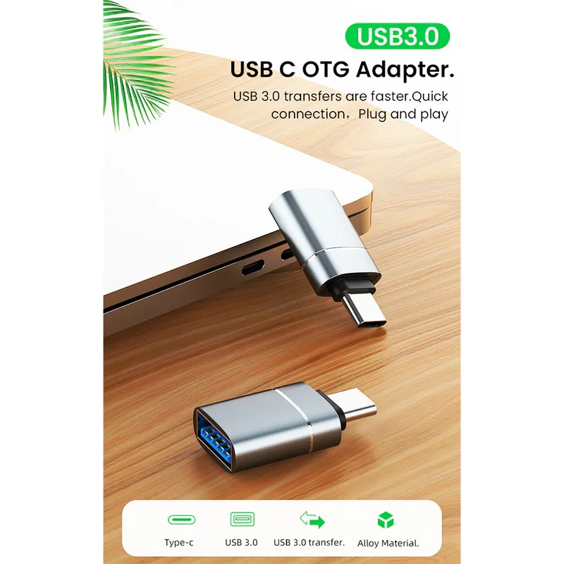 مبدل USB OTG به USB-C مدل PM304