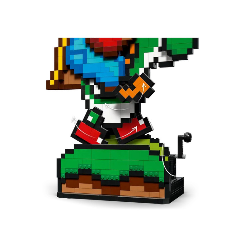 لگو سری Super Mario World مدل Mario & Yoshi کد 71438