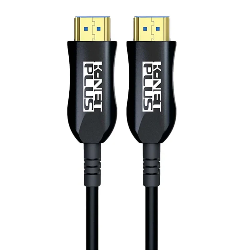 کابل HDMI 2.0 فیبر نوری کی نت پلاس مدل KP-CHAOC400 طول 40 متر