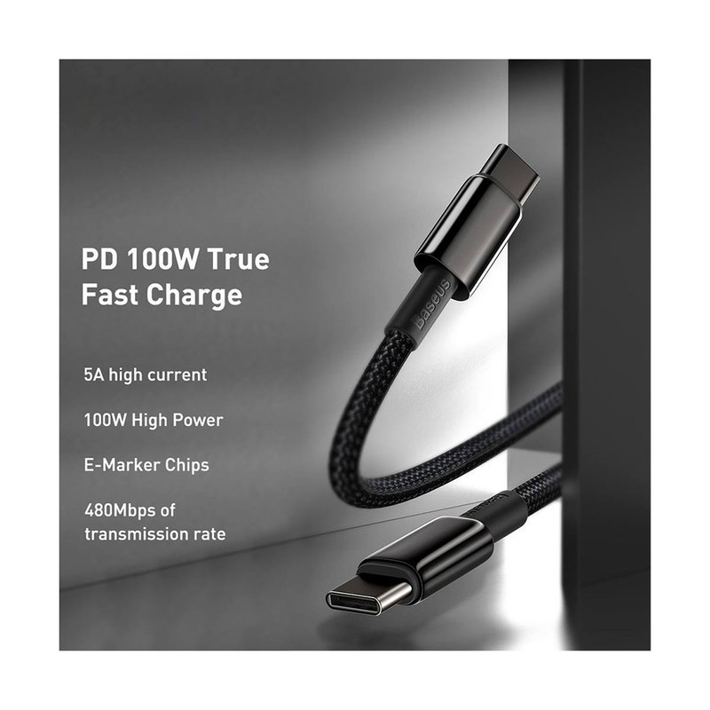 کابل USB-C باسئوس مدل CATWJ-A01 طول 2 متر