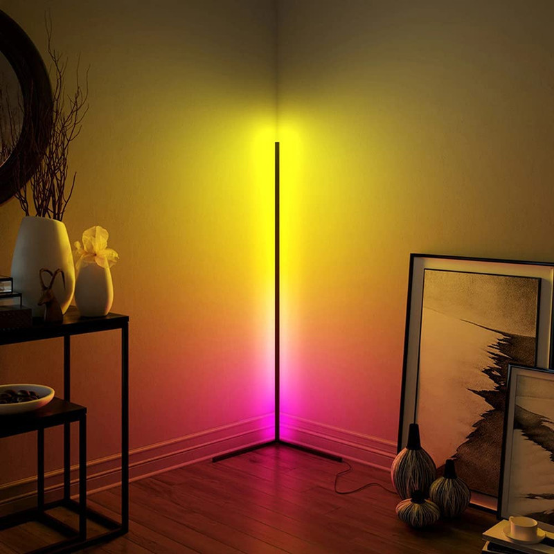 آباژور ایستاده مدل کرنر لایت مدل RGB