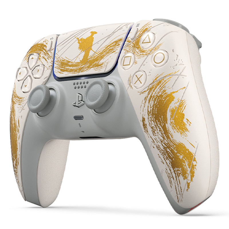 دسته بازی پلی استیشن 5 سونی مدل DualSense Ghost of Yotei Gold Limited Edition