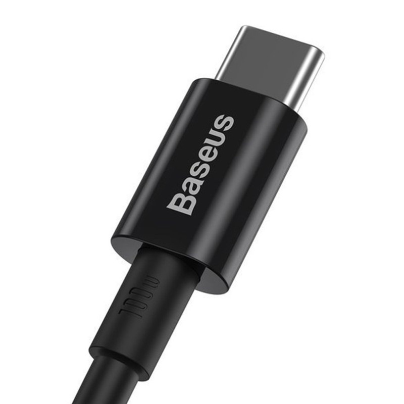 کابل تبدیل USB-C به USB-C باسئوس 100W مدل CATYS-C01 طول 2متر