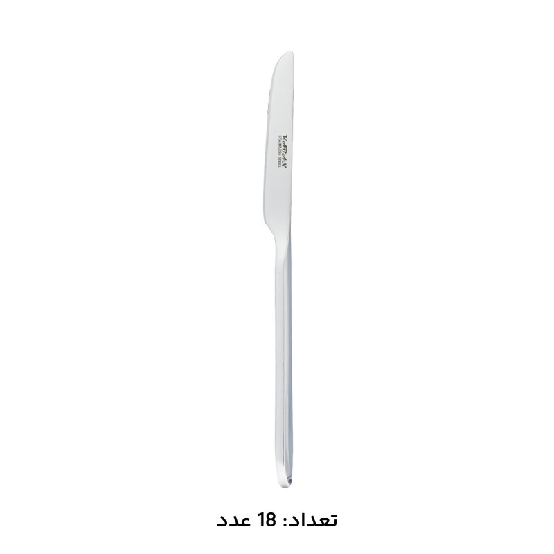 سرویس قاشق، چنگال و کارد استیل 146 پارچه 30 نفره کابان مدل 163