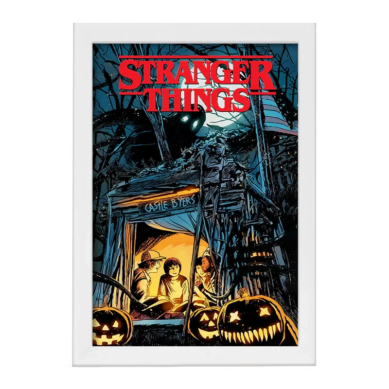 تابلو خندالو مدل استرنجر تینگز (Stranger Things) کد F10167