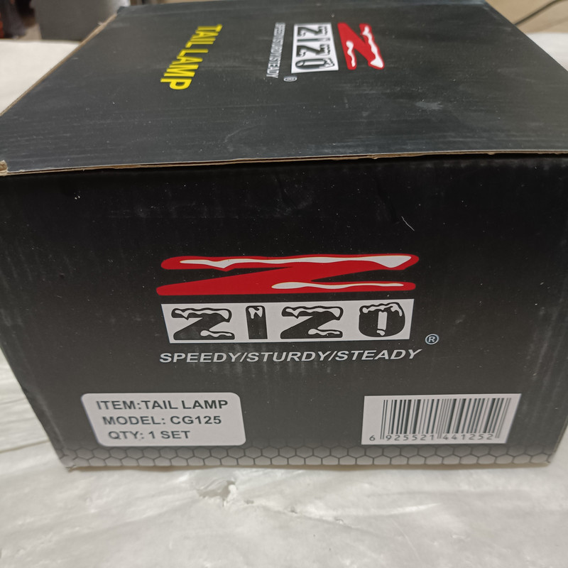 چراغ خطر عقب موتورسیکلت زیزو مدل CG125 مناسب برای هوندا CDI