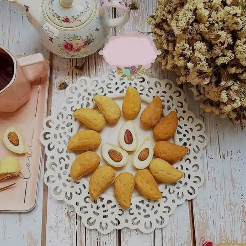 قالب شیرینی به گز مدل بادام روسی