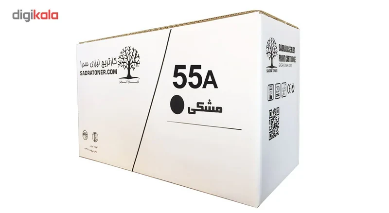 تونر مشکی سدرا مدل 55A