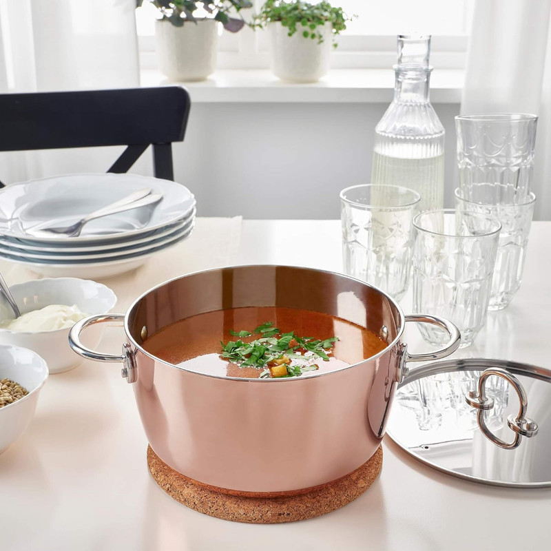 قابلمه استیل مدل Finmat CopperStainless Steel سایز 21