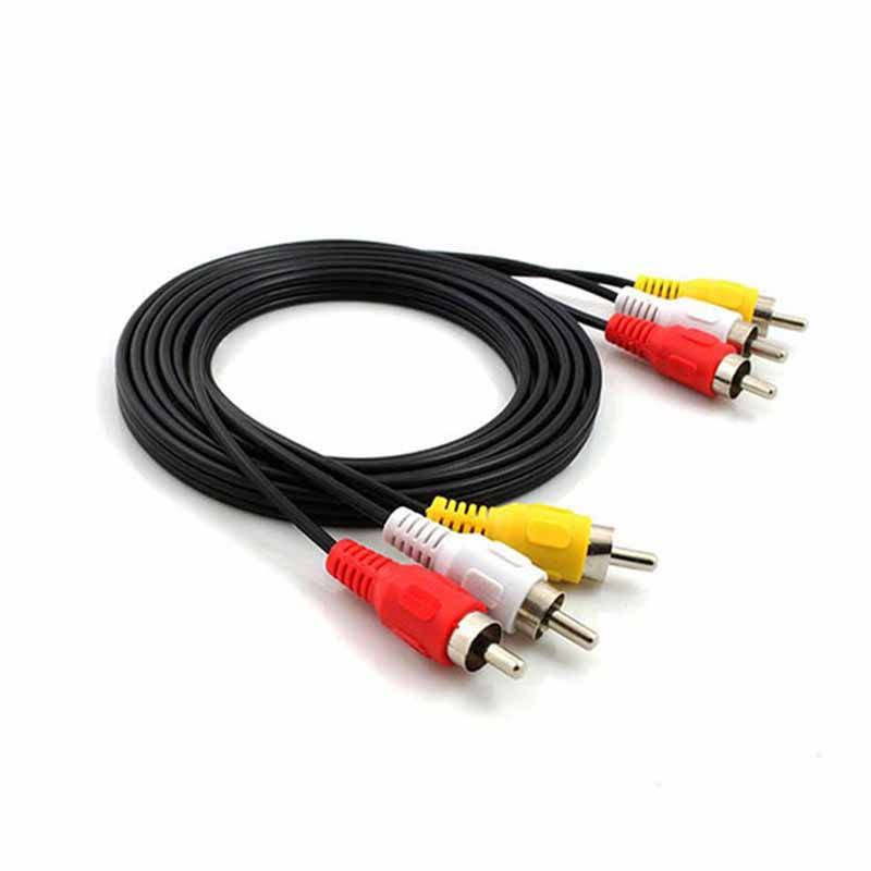 کابل 3 جک RCA به 3 جک RCA مدل R103 طول 1.5 متر