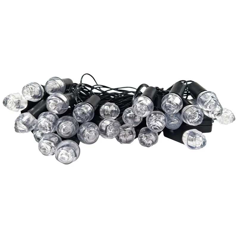 ریسه ال ای دی مدل گل شیشه ای کد 28Lamp طول 4.5 متر