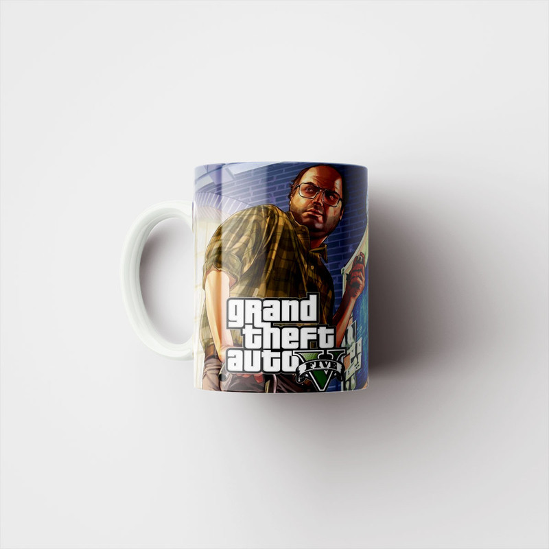 ماگ طرح بازی جی تی ای GTA V کد gtav-10
