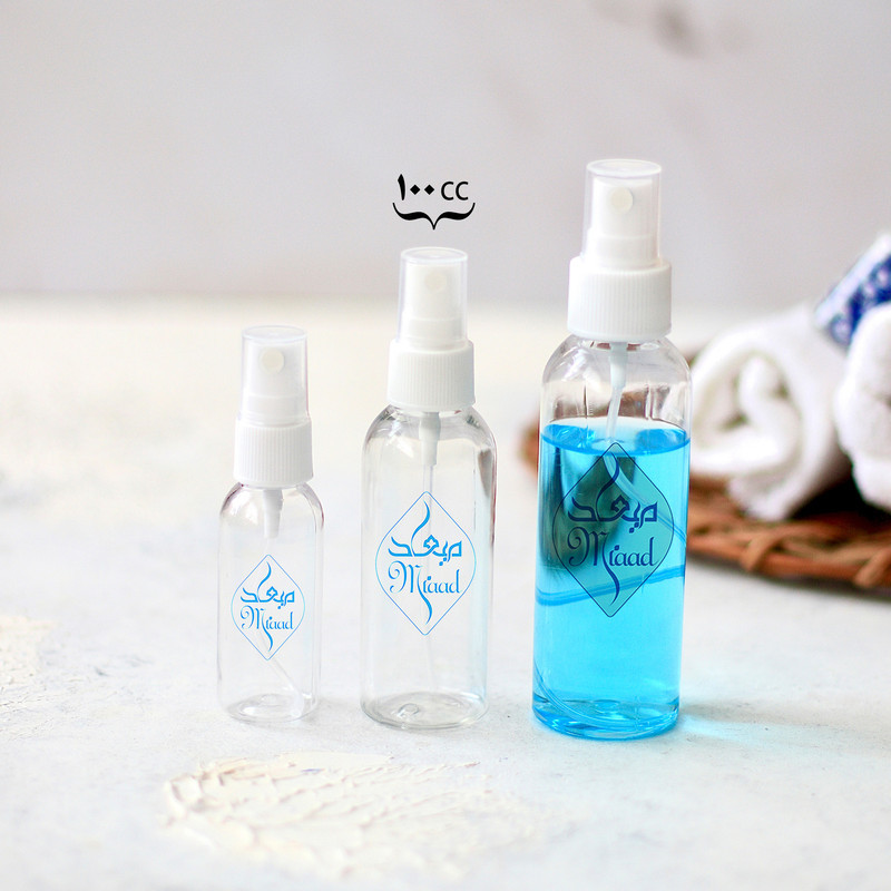 ظرف اسپری میعاد مدل آب پاش کد 100cc مجموعه 2 عددی