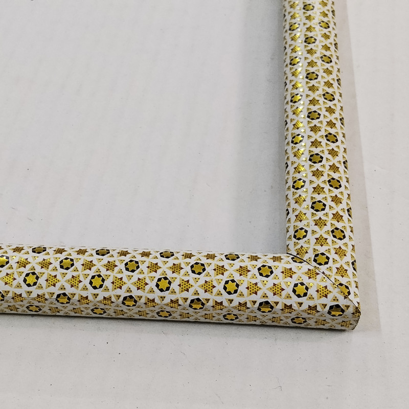 قاب عکس بکلیت طرح خاتم مدل 22 روگرد رومیزی سایز 15×15 سانتی متر