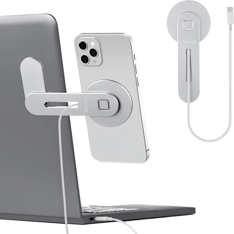 پایه نگهدارنده و شارژر بی سیم گوشی موبایل لِولو مدل MagSafe Wireless Charging