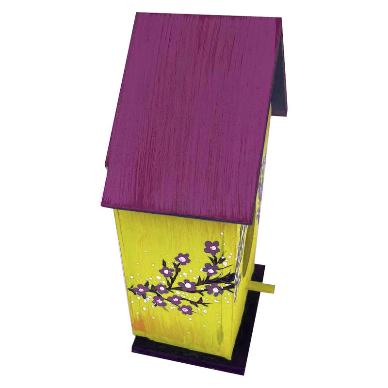 لانه پرنده مدل کلبه چوبی کد MEDIUM10