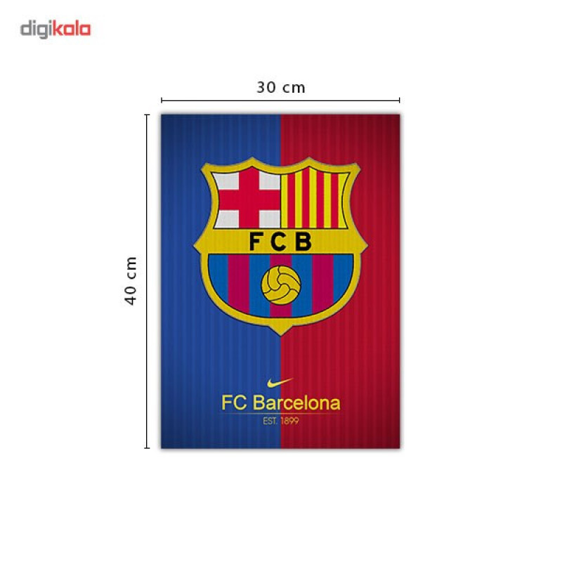 تابلوی ونسونی طرح FC Barcelona 2016 سایز 30x40