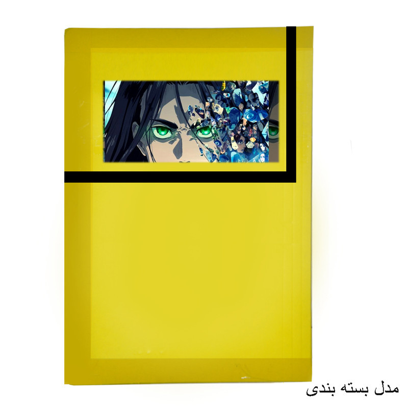 پوستر مدل ارن ییگر Eren yeager طرح انیمه Attack on titan کد 243