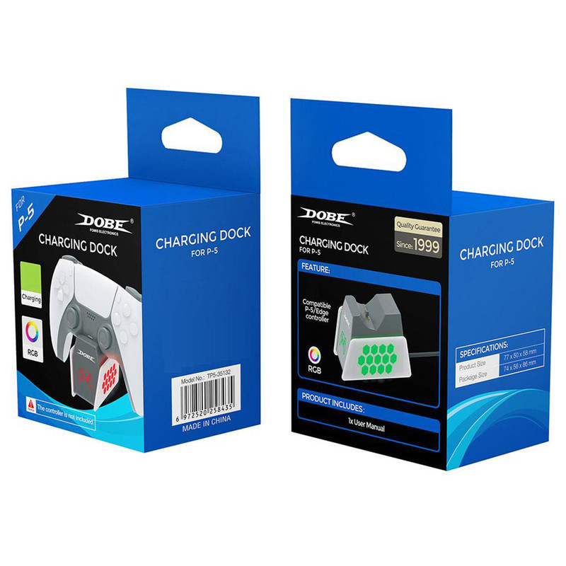 پایه شارژر دسته بازی PS5 مدل TP5-35132 RGB