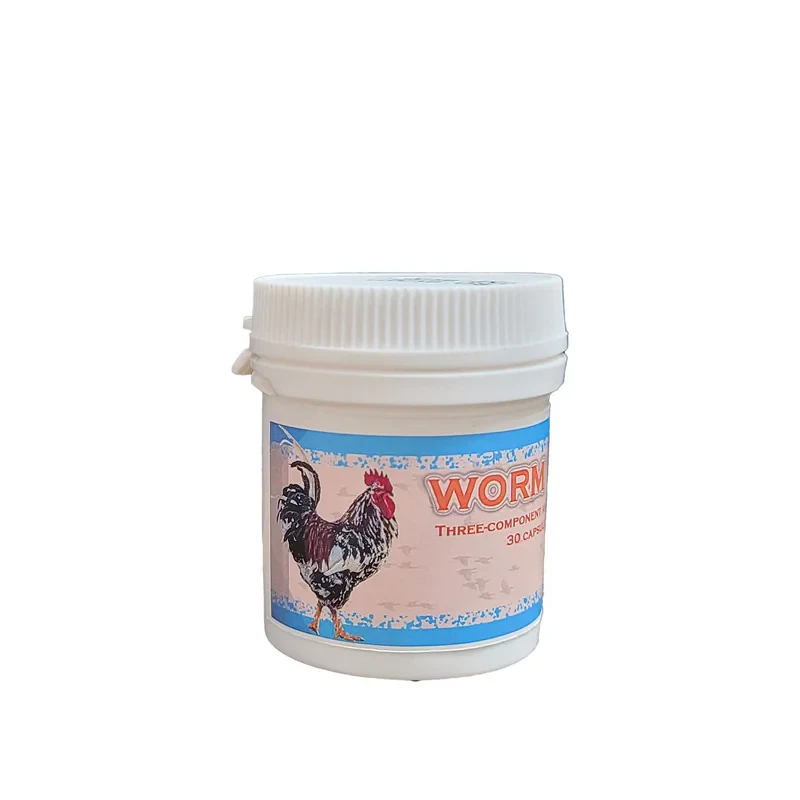 کپسول ضد انگل طیور مدل worm tab بسته 50 عددی