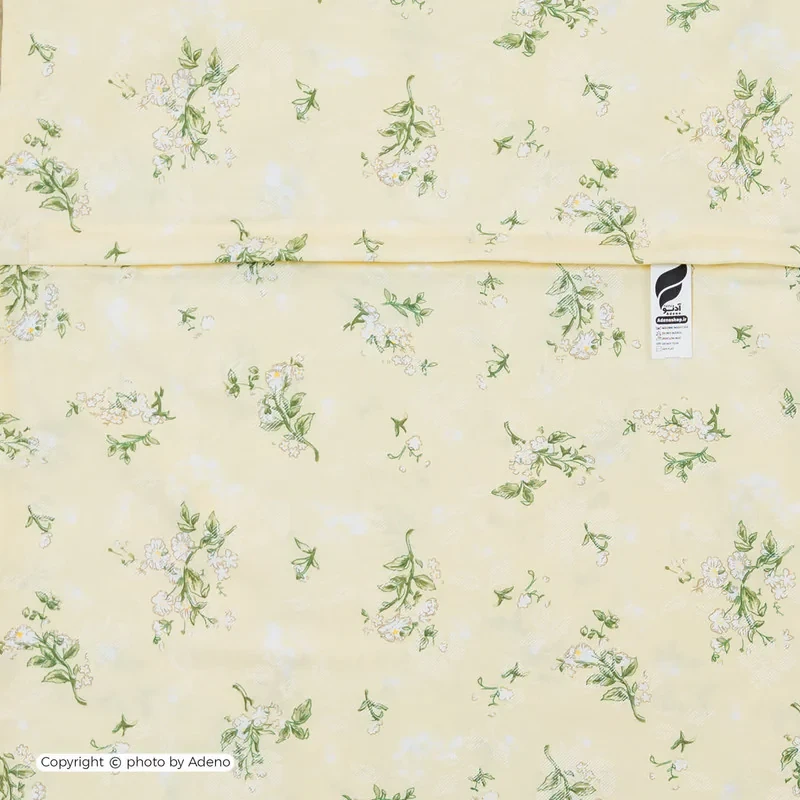 روکش لحاف پنبه آدنو مدل سارا کد IR222 یک نفره سایز 160x220 سانتی‌متر