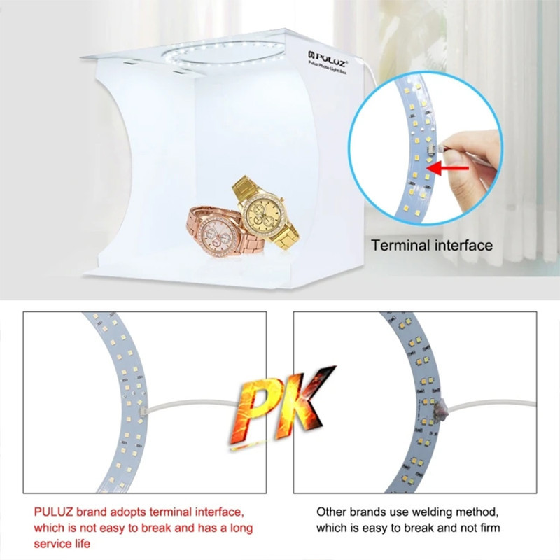 چادر عکاسی پلوز مدل Ring LED کد PU5O23
