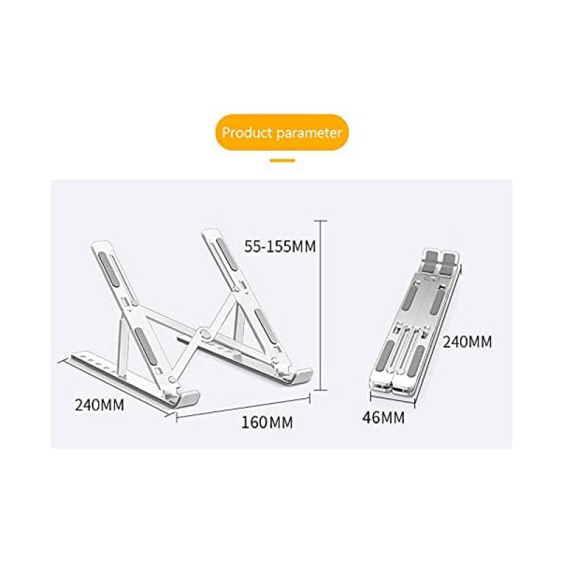 پایه نگهدارنده لپ تاپ مدل B09F6CT35X