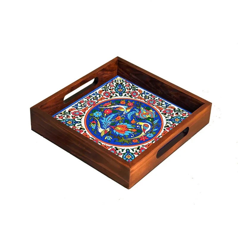 سینی دسته‌دار مدل A3.2.20 سایز 20×20 سانتی‌متر