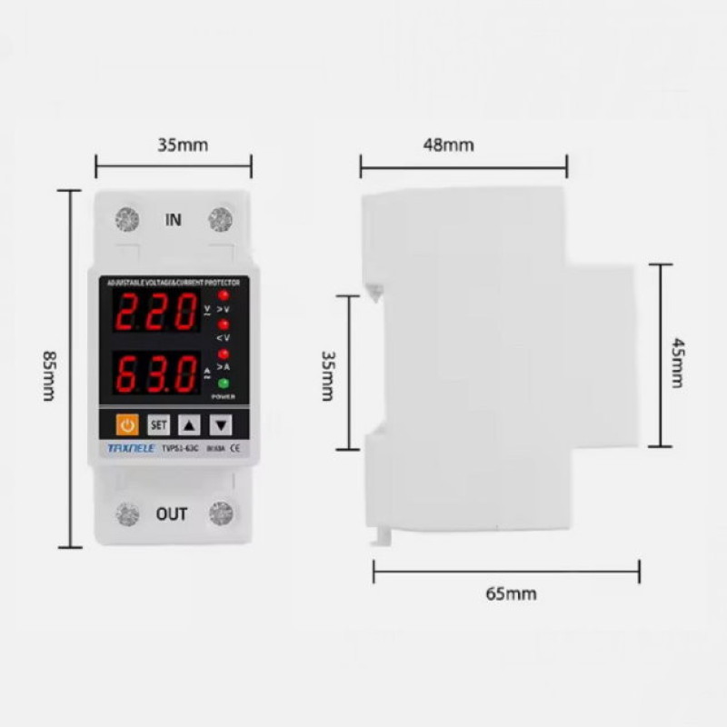 محافظ ولتاژ تکسنله مدل TVPS1-63C