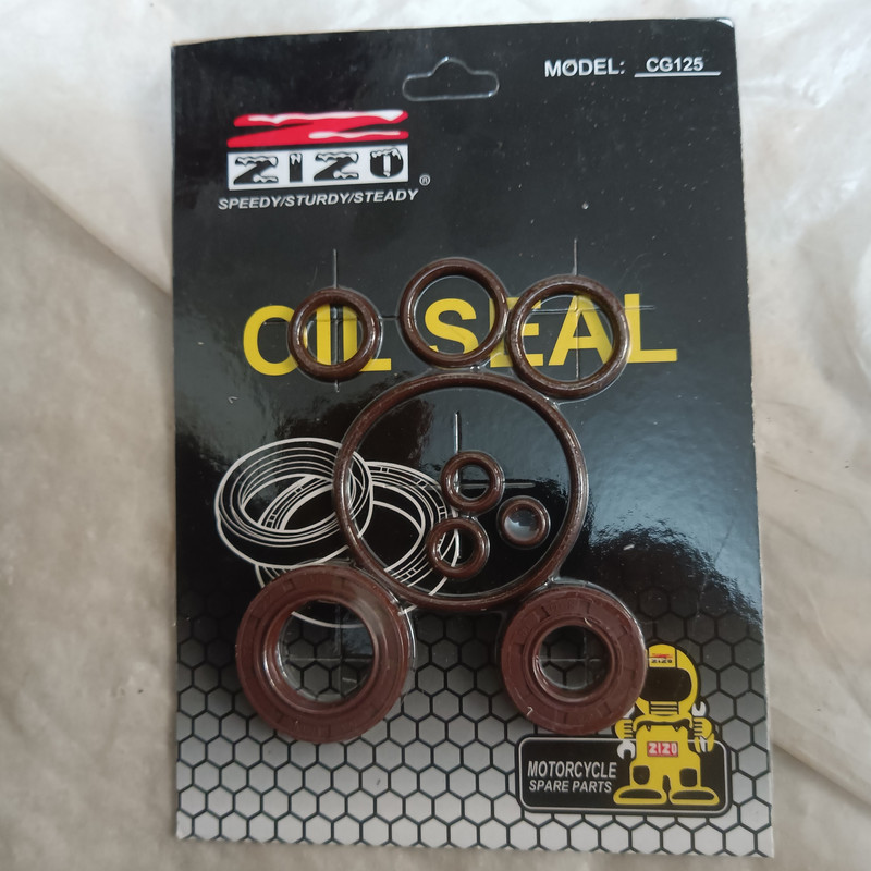 اورینگ و کاسه نمد کامل موتورسیکلت زیزو مدل CG125 مناسب برای هوندا CDI مجموعه 9 عددی
