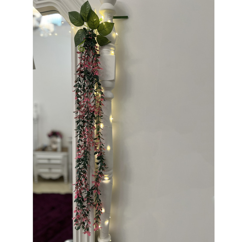 گل مصنوعی مدل آویزتک شاخه بیدمجنون