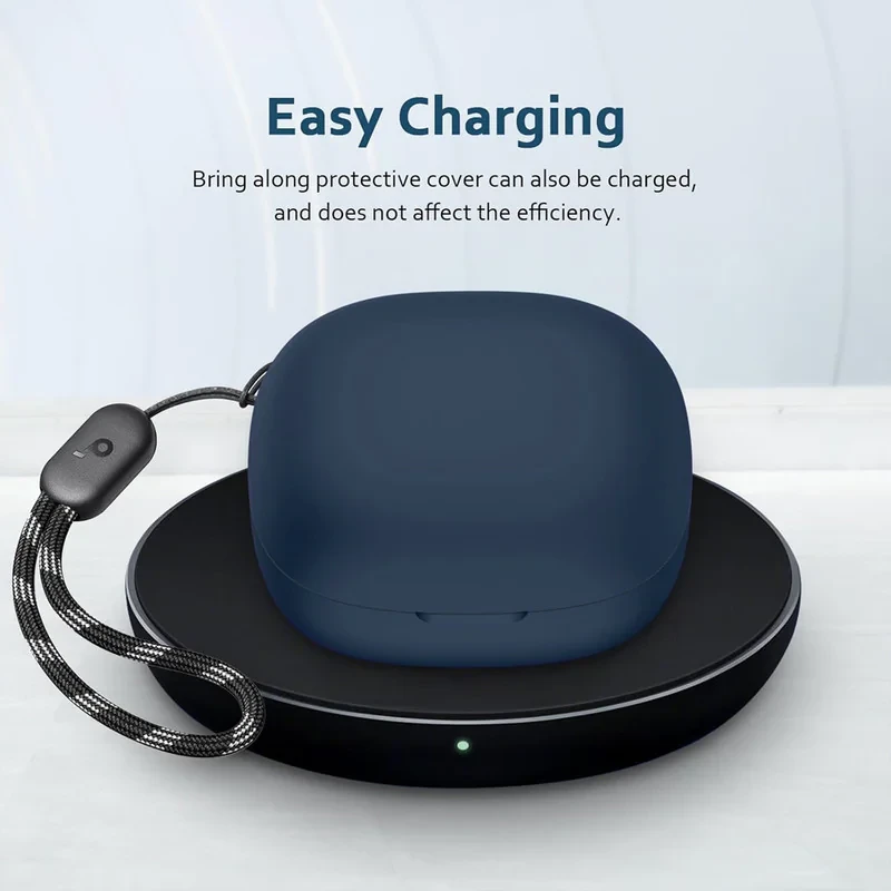 کاور آکوآرا مدل Silicone مناسب برای کیس هدفون بیسیم انکر Soundcore R50i  P20i  P25i