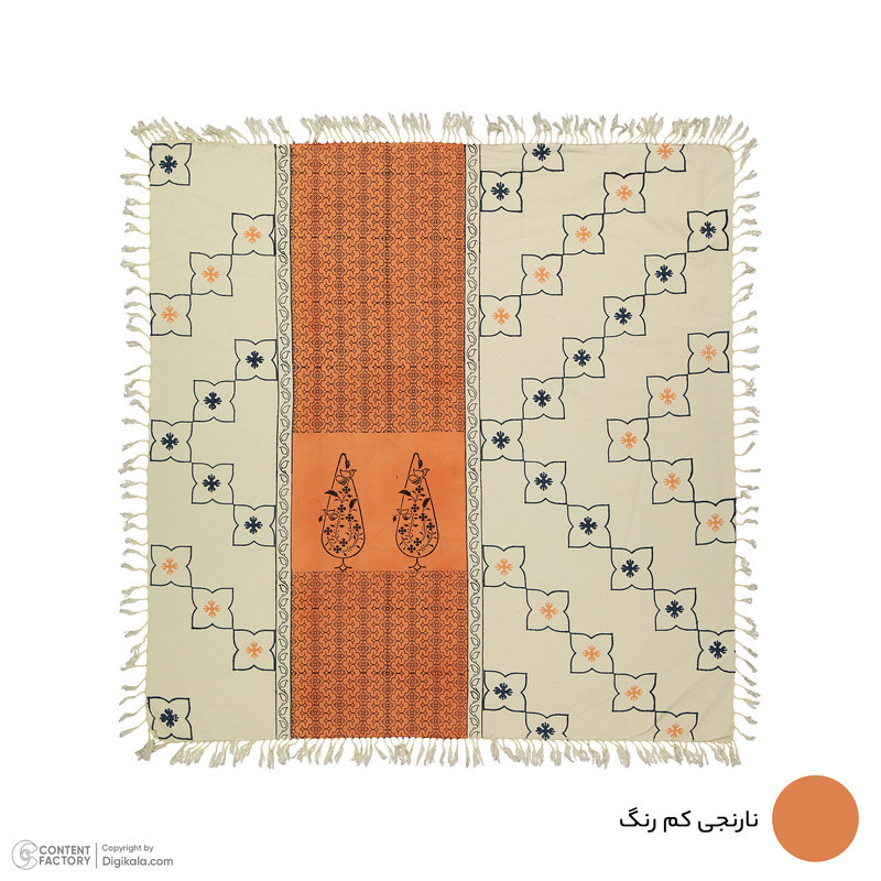 رومیزی بومی مدل 04 سایز 98x98 سانتی‌متر