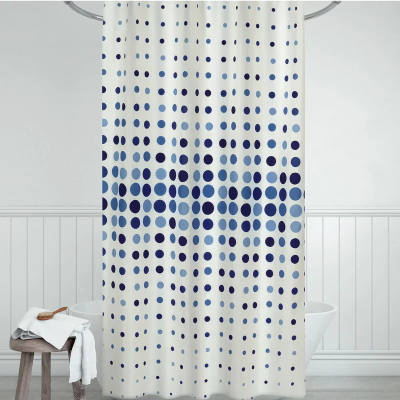 پرده حمام دلفین کد Ev-4961 v1 سایز 200×180 سانتی متر