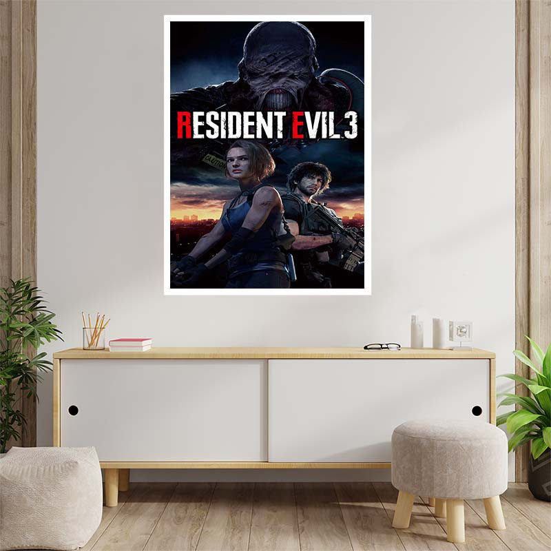 پوستر کارنيکا طرح Resident Evil رزدینت اویل کد 53395 مجموعه 8 عددی